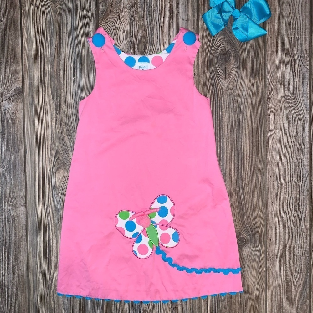 Peaches N Cream Butterfly Dress